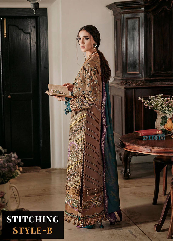 Danayah By Republic Womenswear Embroidered  Suits Unstitched 3 Piece RW22D DU-06 - Winter Collection