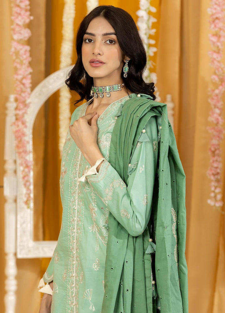 Ghazal By Humdum Embroidered Lawn Suits Unstitched 3 Piece HD23G D-08 - Summer Collection