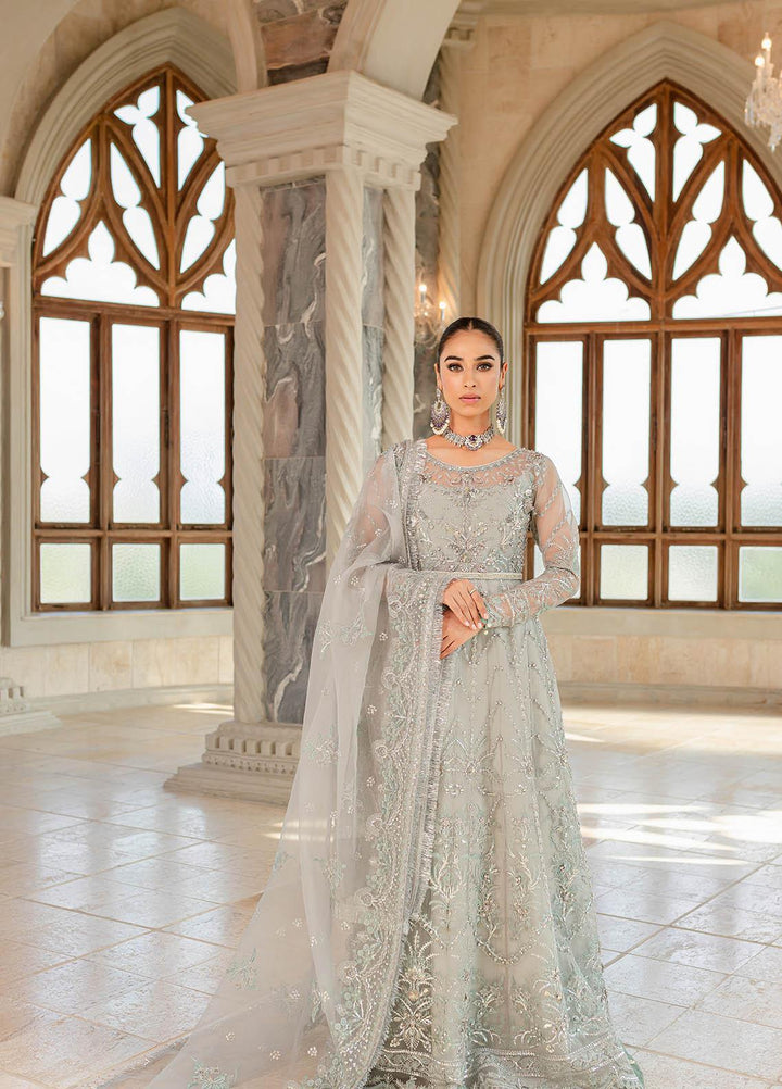 Gulaal Luxury Embroidered Organza 3 Piece Dress GL22LP-1 07 Naimaah