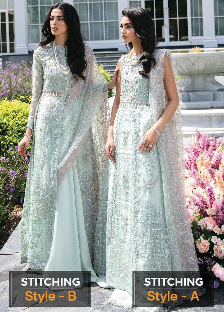 Serendipity by Mushq Embroidered Organza Suits Unstitched 4 Piece MQ22S TDL22-02 Natalie - Luxury Wedding Collection