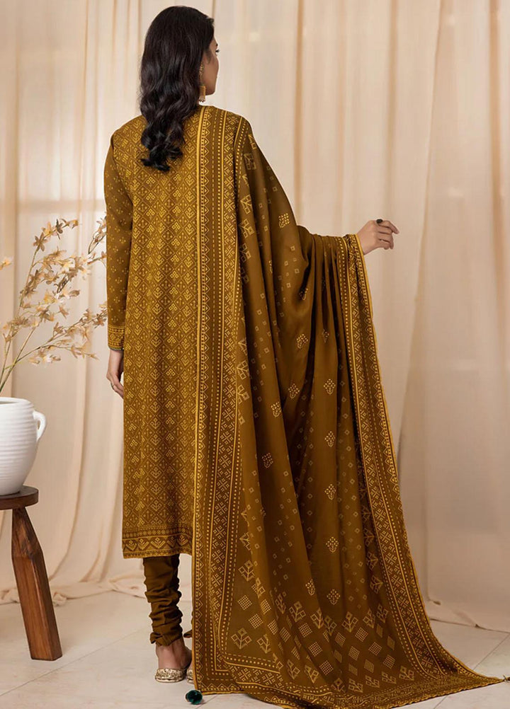 Lakhany Printed Cashmere Wool Suits Unstitched 3 Piece LSM22CV CVC-1002-B - Winter Collection