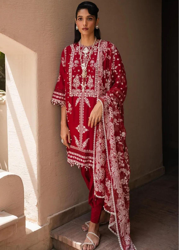 Muzlin By Sana Safinaz Embroidered Lawn Suits Unstitched 3 Piece SS23MZ 11A - Summer Collection