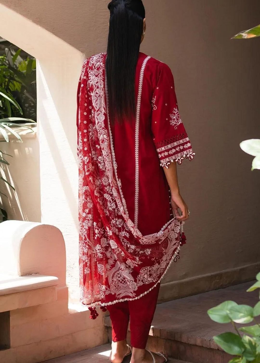 Muzlin By Sana Safinaz Embroidered Lawn Suits Unstitched 3 Piece SS23MZ 11A - Summer Collection
