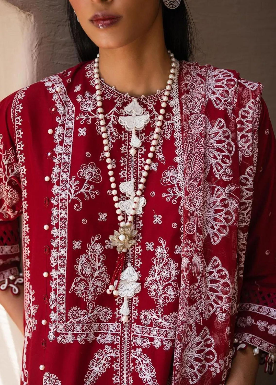 Muzlin By Sana Safinaz Embroidered Lawn Suits Unstitched 3 Piece SS23MZ 11A - Summer Collection