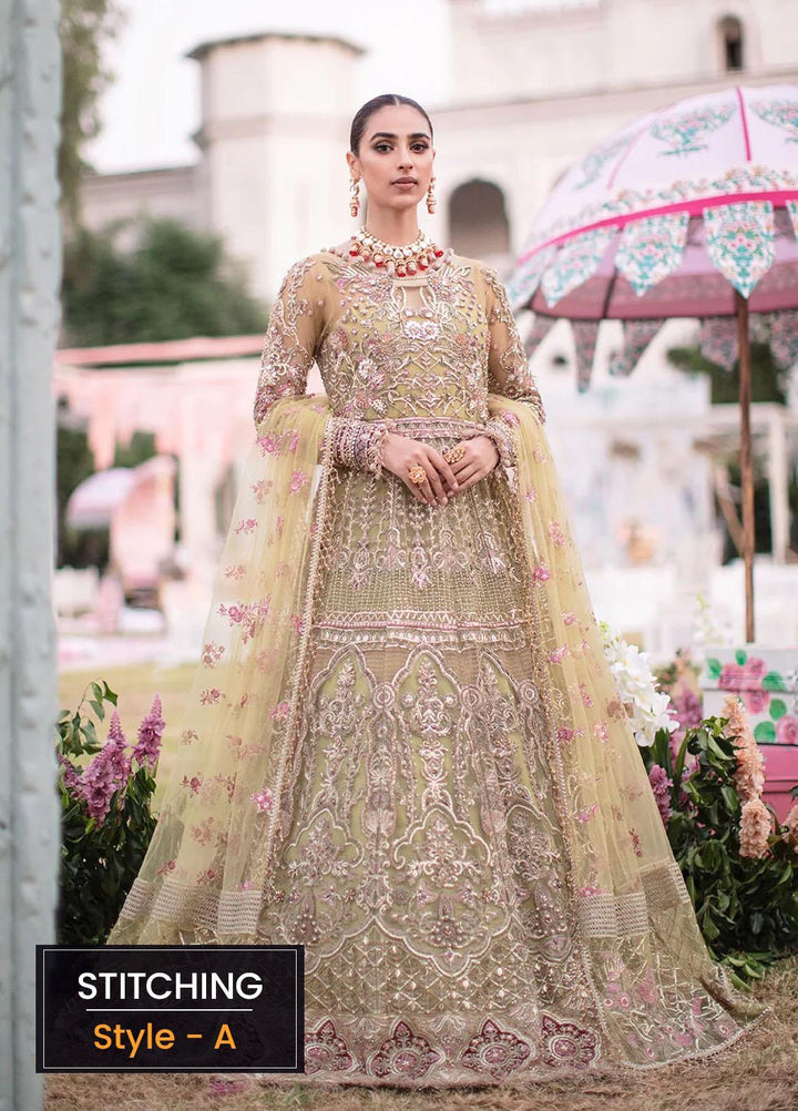 Veer Di Wedding by Elaf Embroidered  Suits Unstitched 3 Piece EF22VW EVW 03 - Bridal Collection