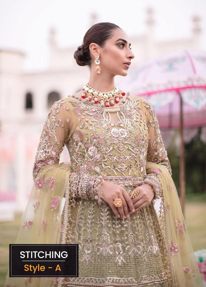Veer Di Wedding by Elaf Embroidered  Suits Unstitched 3 Piece EF22VW EVW 03 - Bridal Collection