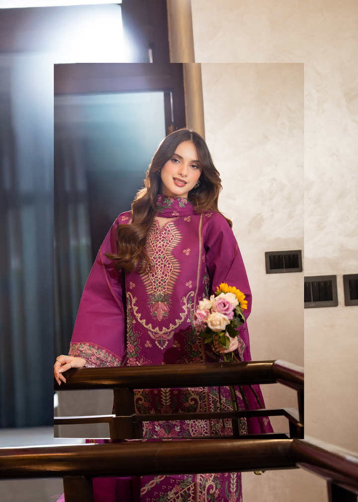Aria By Meerak RTW Embroidered Lawn 3 Piece Suit AVENOR Festive Collection