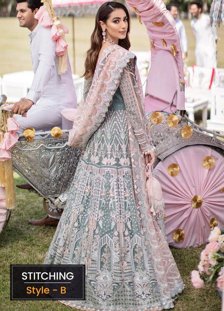Veer Di Wedding by Elaf Embroidered  Suits Unstitched 3 Piece EF22VW EVW 02 - Bridal Collection