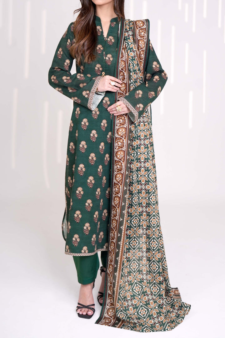 Narmin by Narkin's Unstitched Printed Khaddar 3 Piece Suit NN26UK NUWKDP-3161 - Casual Collection