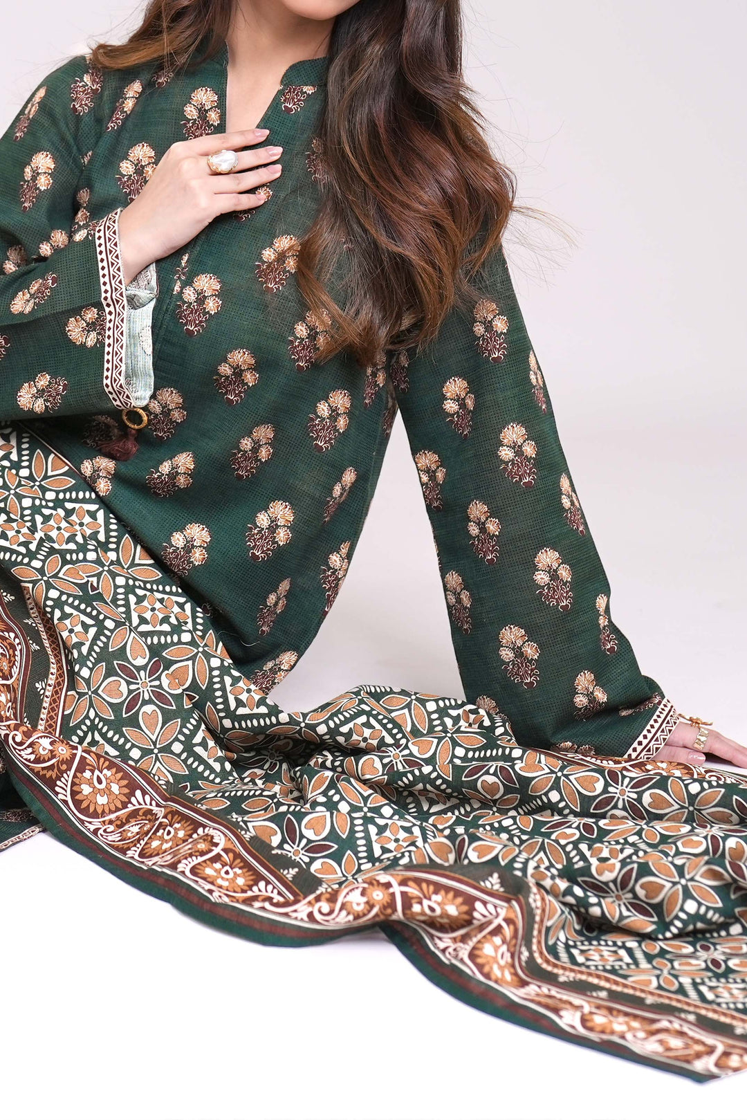 Narmin by Narkin's Unstitched Printed Khaddar 3 Piece Suit NN26UK NUWKDP-3161 - Casual Collection