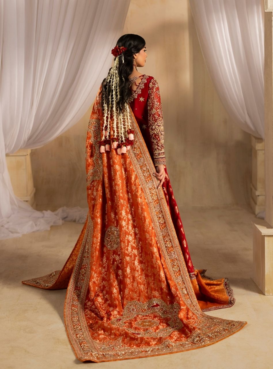 Tehwaar by Anayra Amal RTW Embroidered Net 4 Piece Suit Dilkash Wedding Collection
