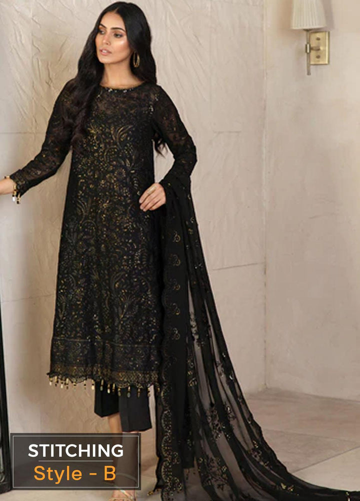 Gulzaar By Zarif Embroidered  Suits Unstitched 3 Piece ZFG 08 TWILIGHT - Luxury Collection