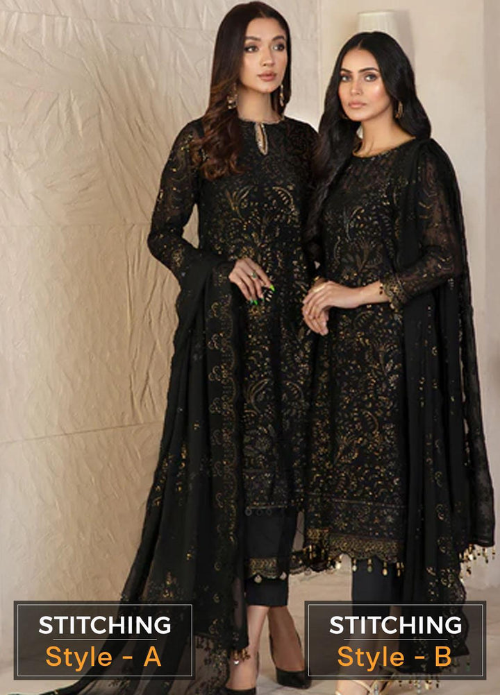 Gulzaar By Zarif Embroidered  Suits Unstitched 3 Piece ZFG 08 TWILIGHT - Luxury Collection