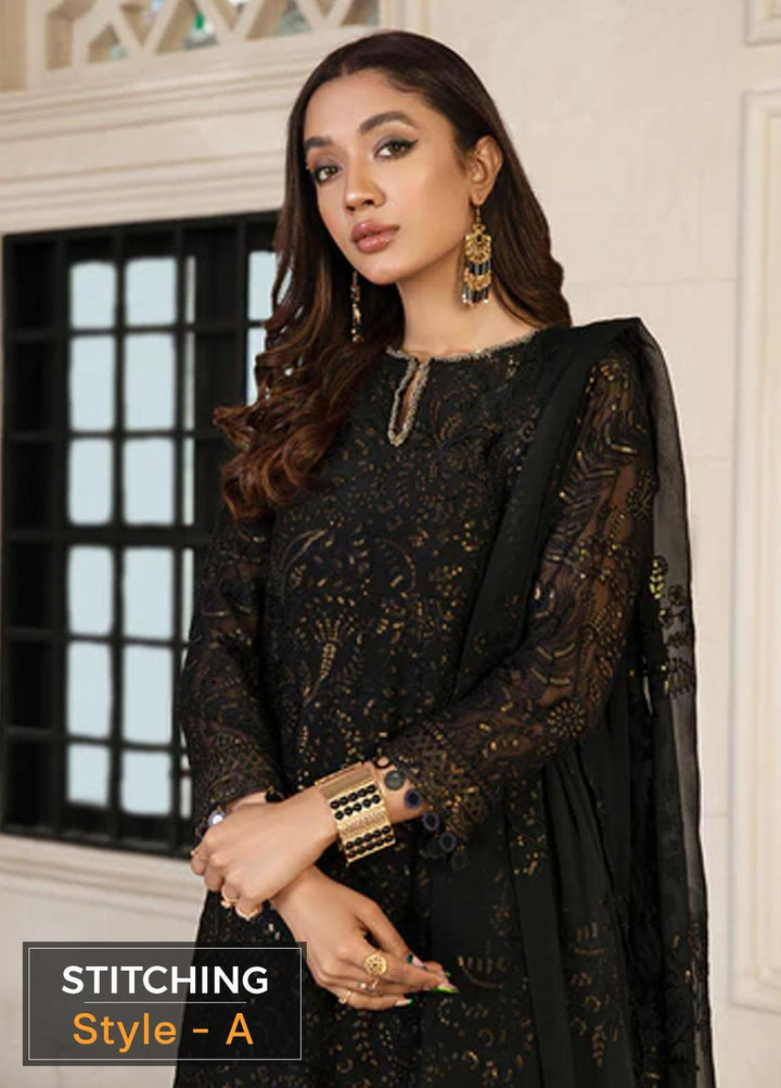 Gulzaar By Zarif Embroidered  Suits Unstitched 3 Piece ZFG 08 TWILIGHT - Luxury Collection