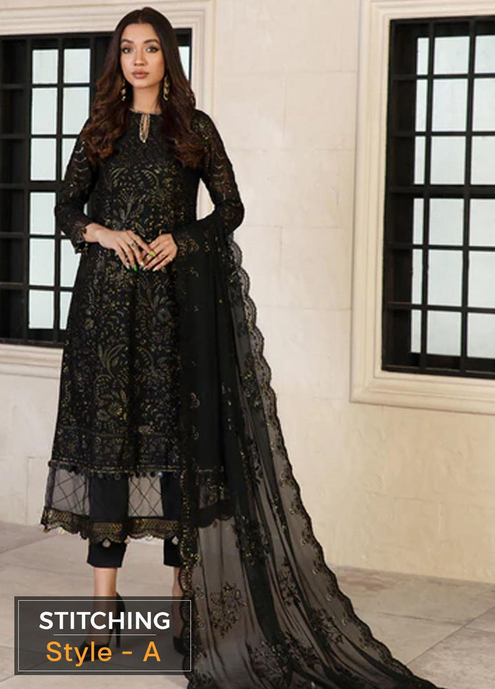 Gulzaar By Zarif Embroidered  Suits Unstitched 3 Piece ZFG 08 TWILIGHT - Luxury Collection