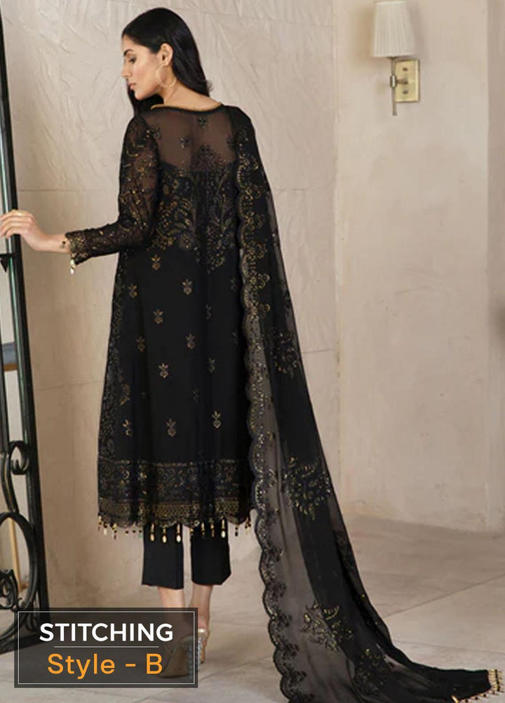 Gulzaar By Zarif Embroidered  Suits Unstitched 3 Piece ZFG 08 TWILIGHT - Luxury Collection