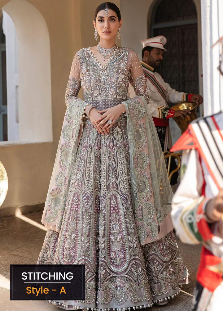 Veer Di Wedding by Elaf Embroidered  Suits Unstitched 3 Piece EF22VW EVW 01 - Bridal Collection