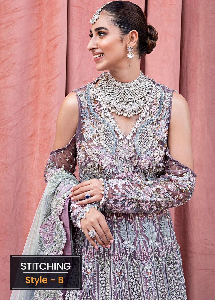 Veer Di Wedding by Elaf Embroidered  Suits Unstitched 3 Piece EF22VW EVW 01 - Bridal Collection