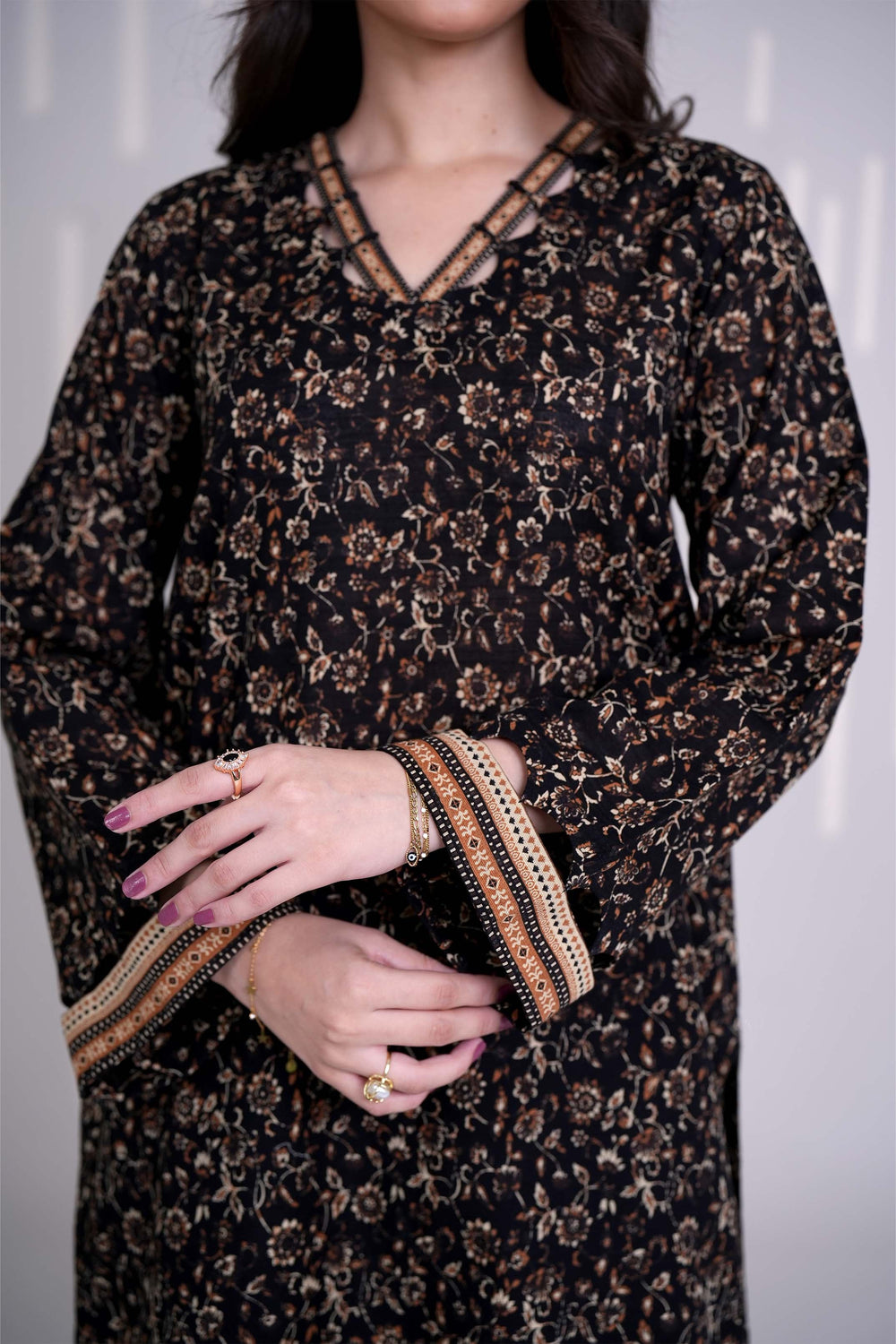 Narmin by Narkin's Unstitched Printed Khaddar 3 Piece Suit NN26UK NUWKDP-3163 - Casual Collection