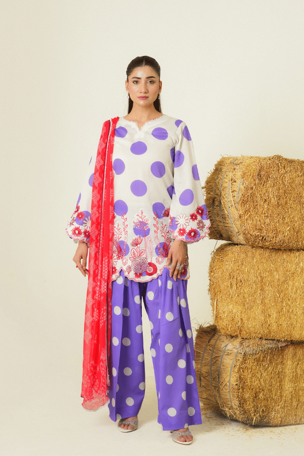 Zara e Jahan by Huma Gul RTW Printed Lawn 3 Piece Suit HG-904 Eid Collection