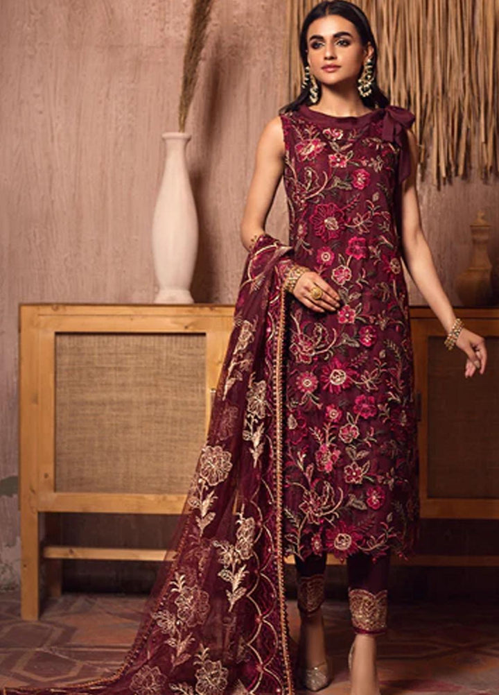 Ghazal By Zarif Embroidered  Suits Unstitched 3 Piece ZG 9 ANMOL - Luxury Collection