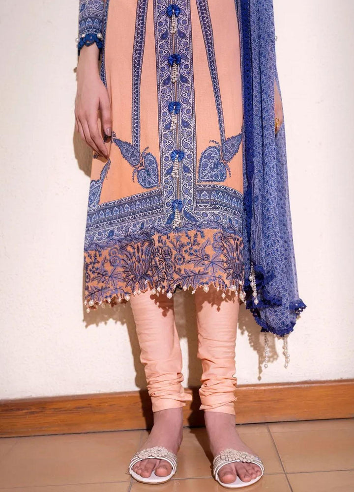 Muzlin By Sana Safinaz Embroidered Lawn Suits Unstitched 3 Piece SS23MZ 9B - Summer Collection