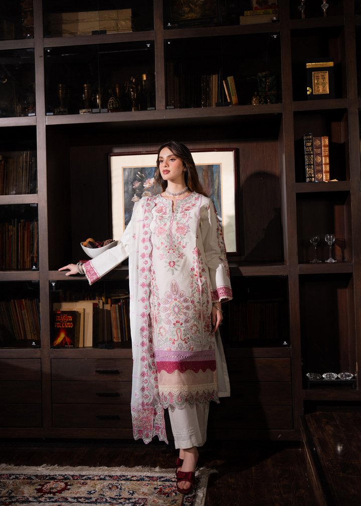 Aria By Meerak RTW Embroidered Lawn 3 Piece Suit AUREMYST Festive Collection