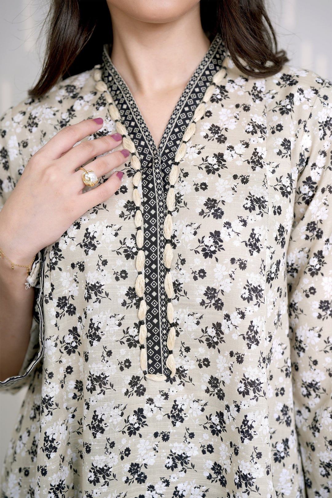 Narmin by Narkin's Unstitched Printed Khaddar 3 Piece Suit NN26UK NUWKDP-3172 - Casual Collection