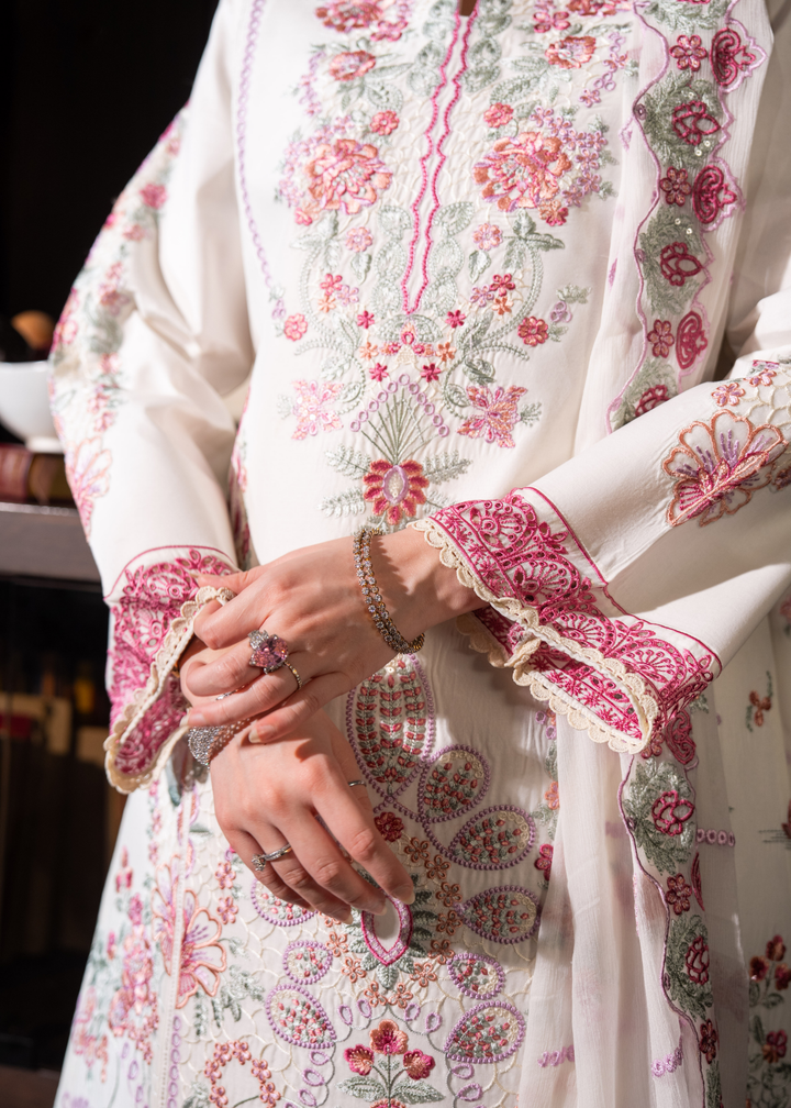 Aria By Meerak RTW Embroidered Lawn 3 Piece Suit AUREMYST Festive Collection