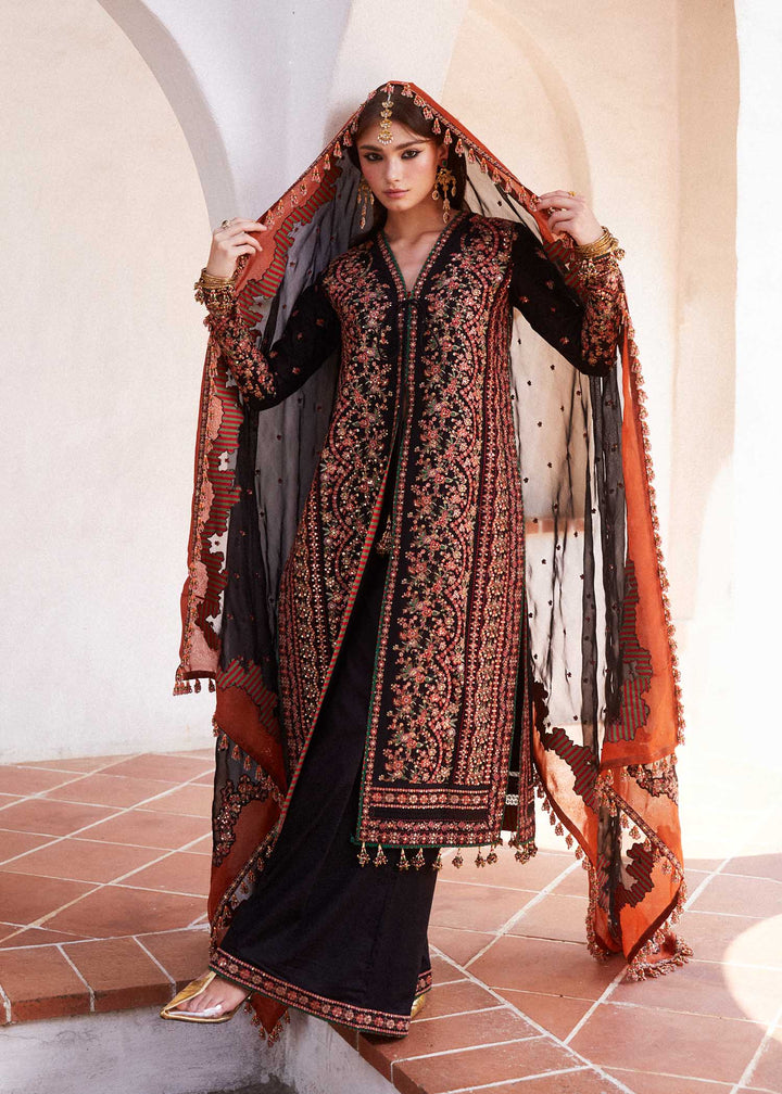 Hussain Rehar Embroidered Lawn Suits Unstitched 3 Piece HRR24EL Sifouna - Luxury Collection
