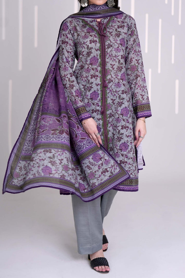 Narmin by Narkin's Unstitched Printed Khaddar 3 Piece Suit NN26UK NUWKDP-3160 - Casual Collection