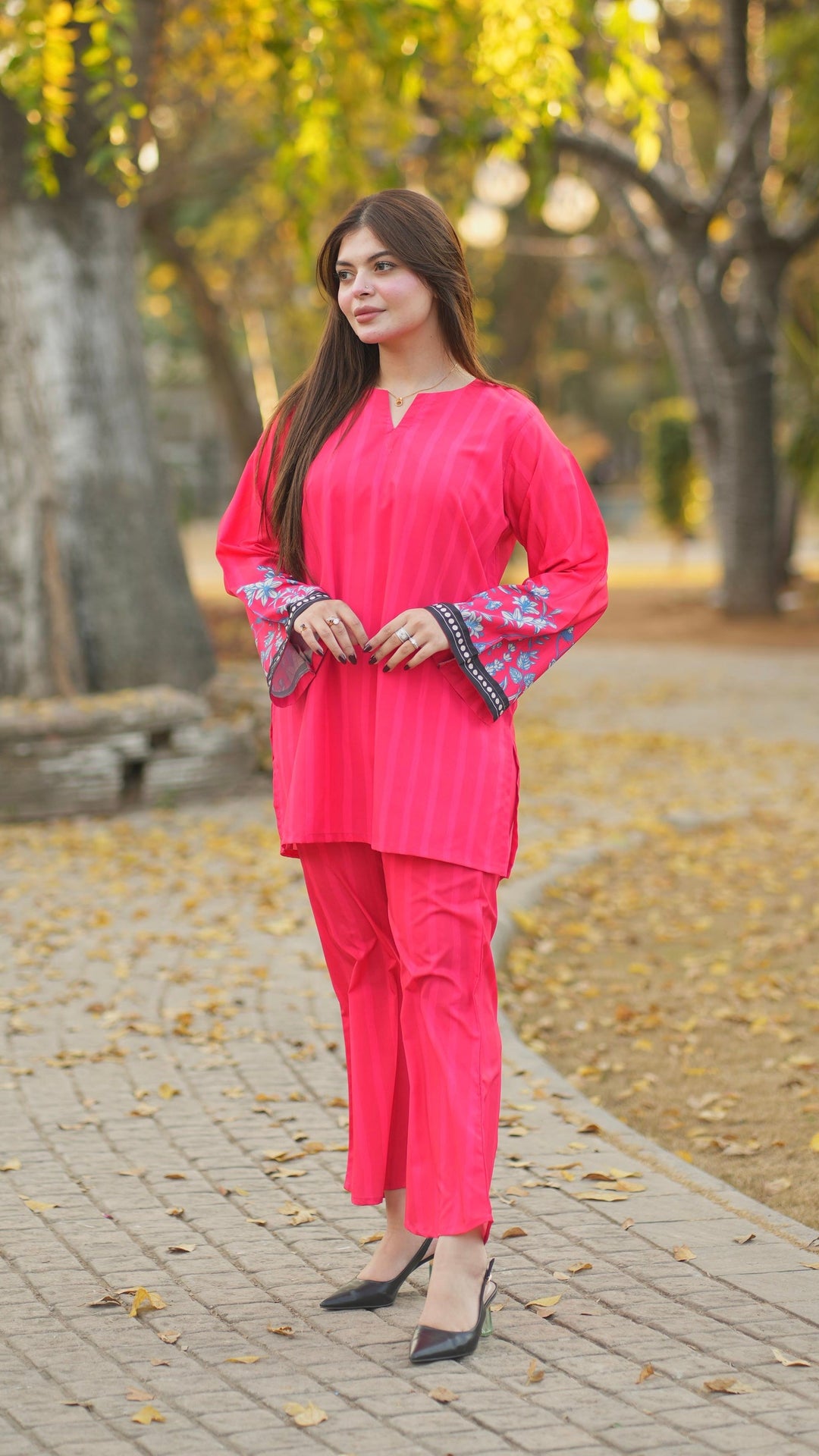 Dhaga Women Pret Printed 2 Piece Soft Crepe Senore SS24DSP240 - Summer Collection