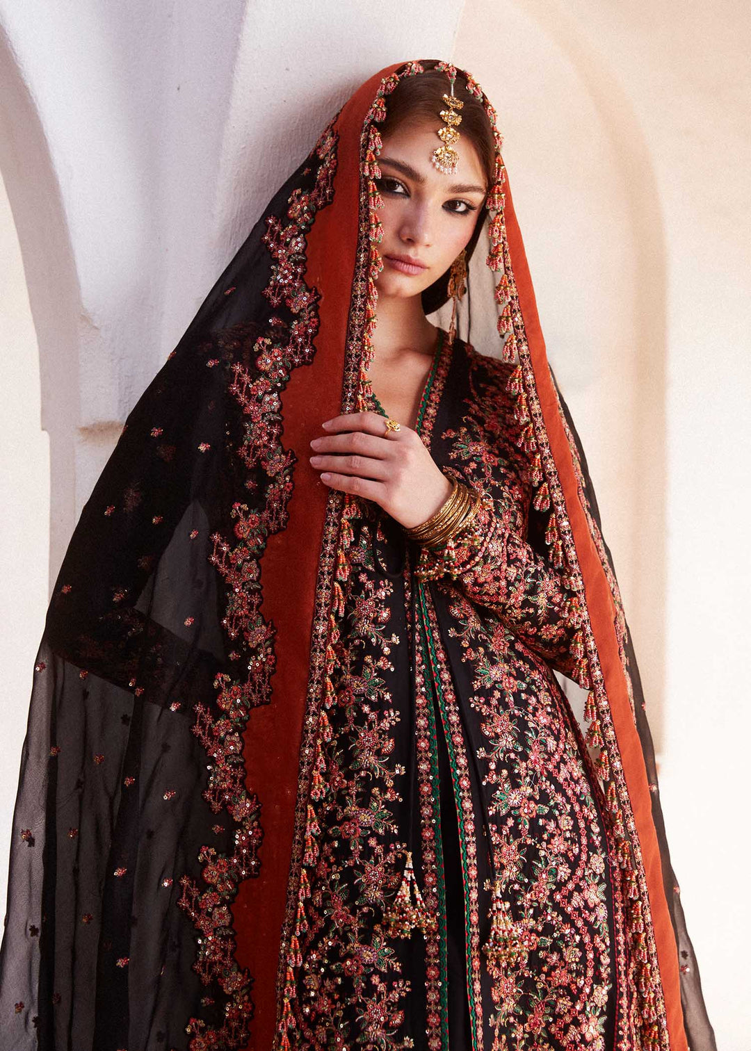 Hussain Rehar Embroidered Lawn Suits Unstitched 3 Piece HRR24EL Sifouna - Luxury Collection