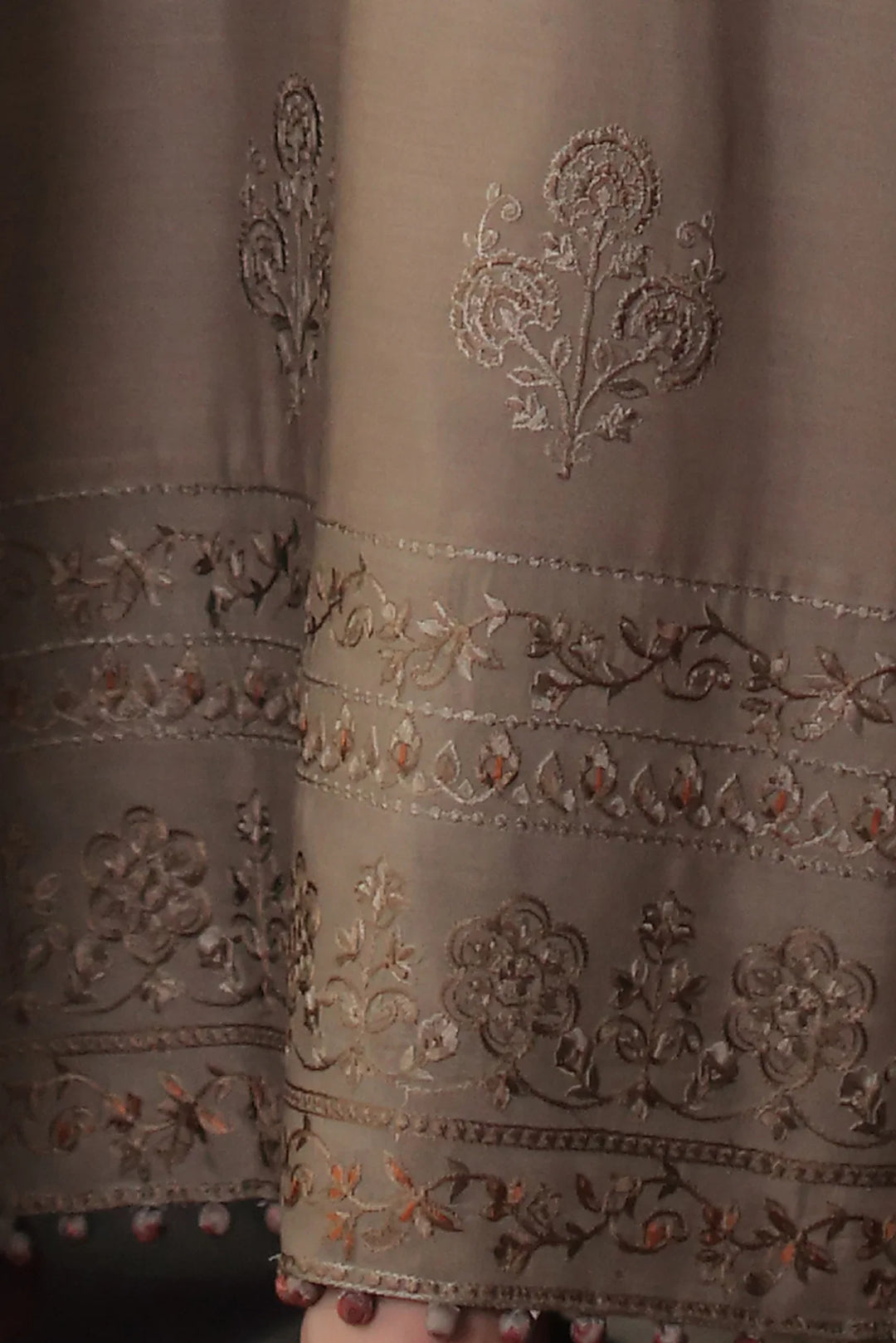 Noor by Saadia Asad Unstitched Embroidered Linen 3 Piece Suit SA26UNL D3 A - Winter Collection