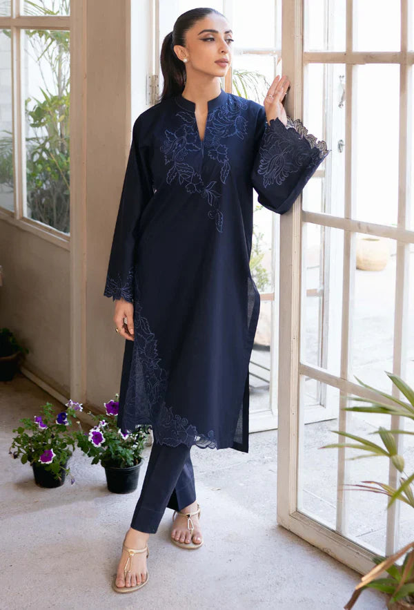 Humdum Pret Embroidered Lawn 2 Piece Suit D-05