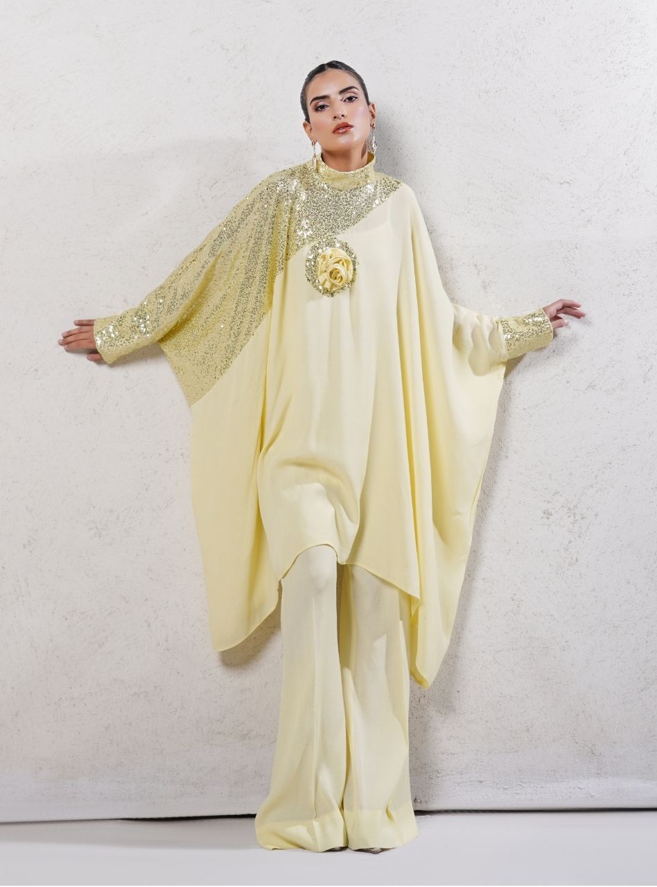 Irtiqa by Anayra Amal RTW Solids Grip Georgette 2 Piece Suit Baroque Festive Collection