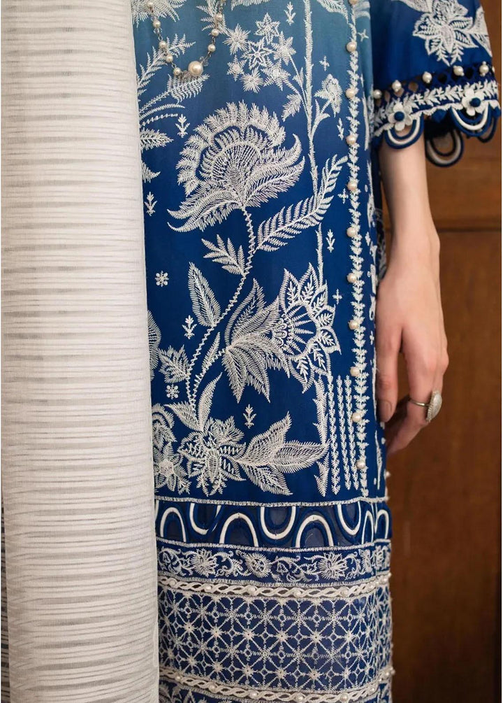 Muzlin By Sana Safinaz Embroidered Lawn Suits Unstitched 3 Piece SS23MZ 8A - Summer Collection