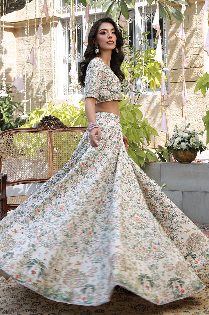 Erina From Nizka By Nida Rehan RTW Hand work Pure Raw Silk 3 Piece Suit Arlena - Festive Collection