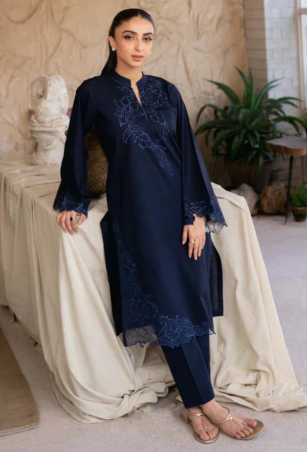 Humdum Pret Embroidered Lawn 2 Piece Suit D-05