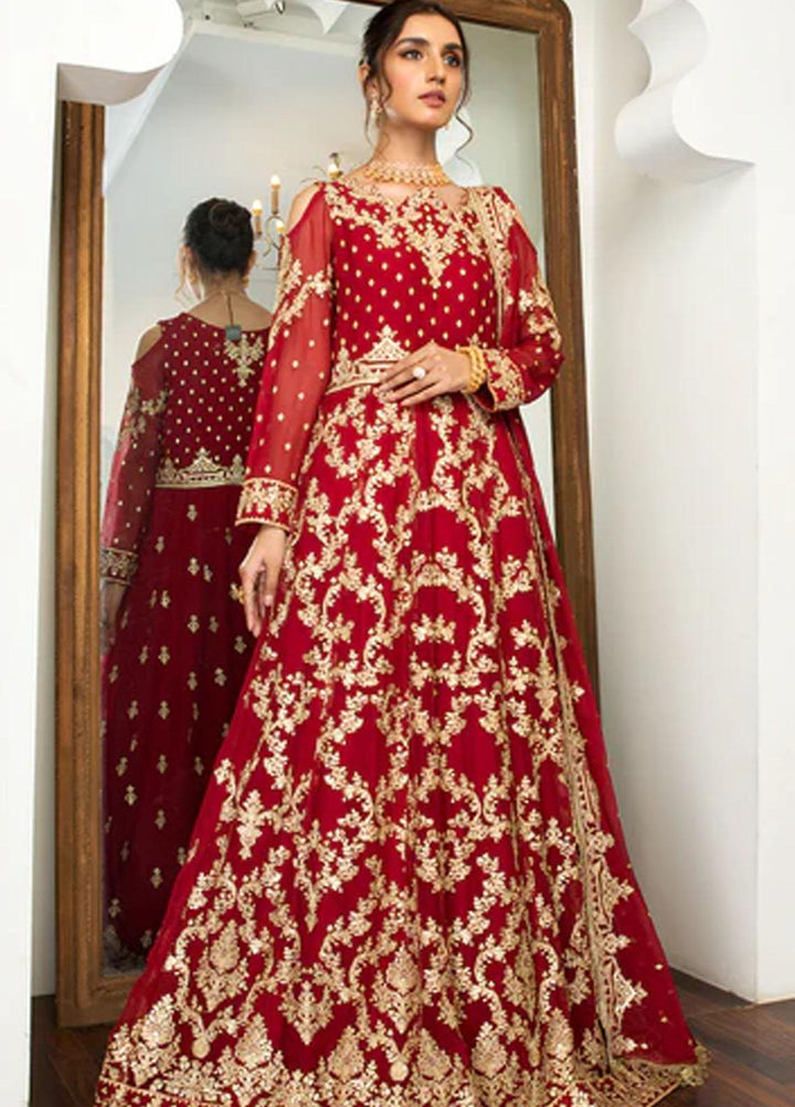 Mehakmah by Zarif Embroidered  Suits Unstitched 3 Piece ZM 08 SHEHNAI - Luxury Collection