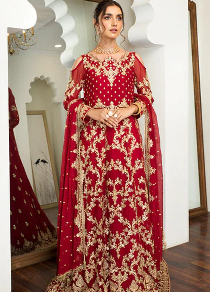 Mehakmah by Zarif Embroidered  Suits Unstitched 3 Piece ZM 08 SHEHNAI - Luxury Collection