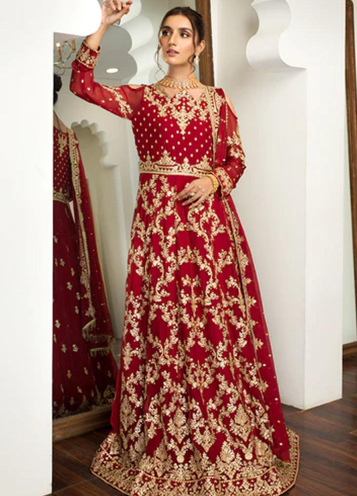 Mehakmah by Zarif Embroidered  Suits Unstitched 3 Piece ZM 08 SHEHNAI - Luxury Collection