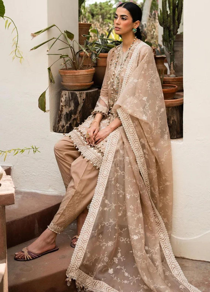 Muzlin By Sana Safinaz Embroidered Lawn Suits Unstitched 3 Piece SS23MZ 7B - Summer Collection