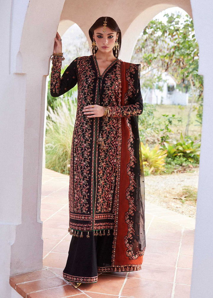 Hussain Rehar Embroidered Lawn Suits Unstitched 3 Piece HRR24EL Sifouna - Luxury Collection