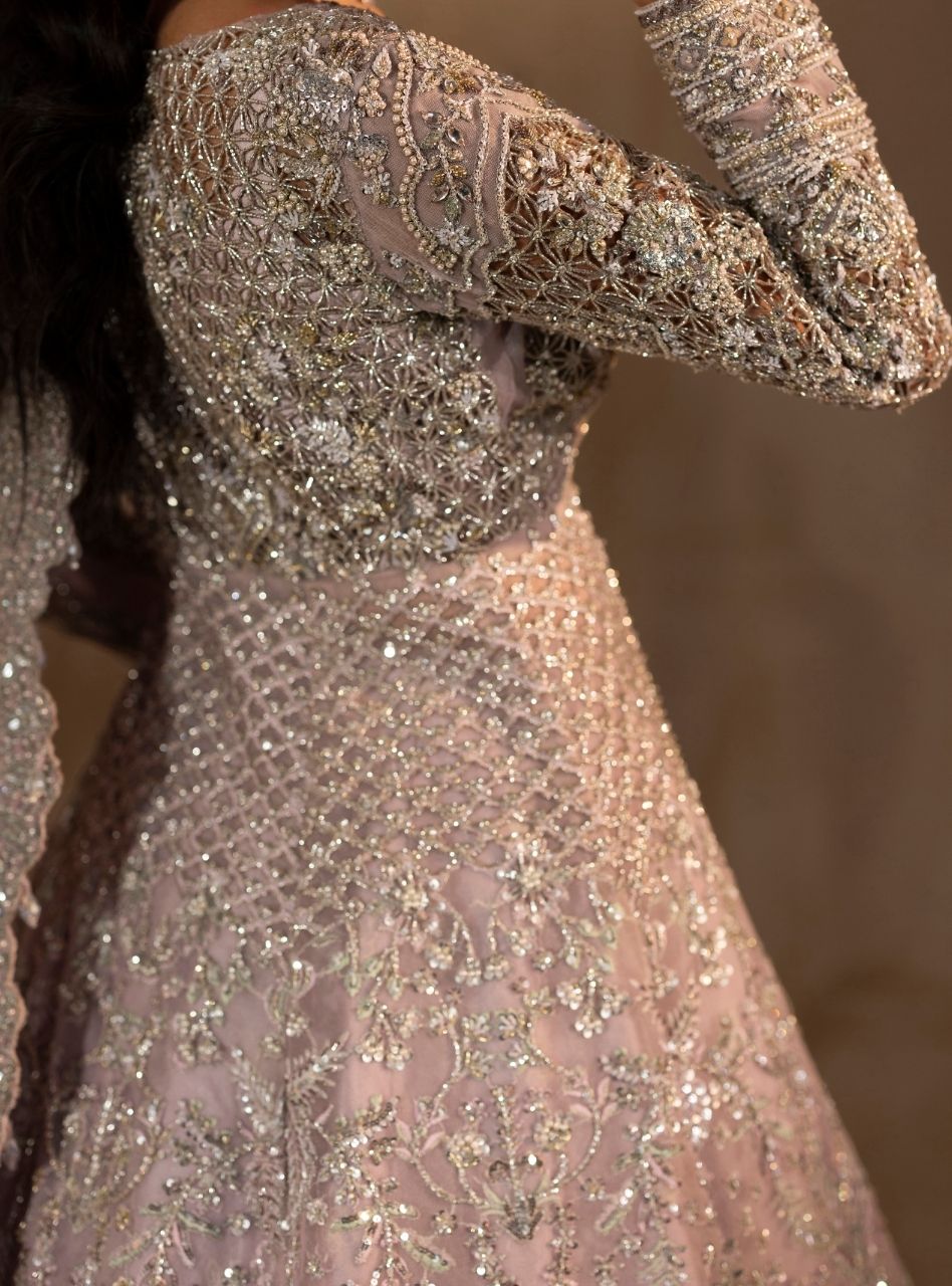 Tehwaar by Anayra Amal RTW Embroidered Net 3 Piece Suit Zeenia Wedding Collection