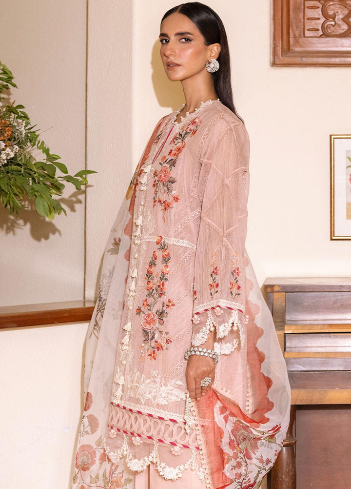 Muzlin By Sana Safinaz Embroidered Woven Suits Unstitched 3 Piece SS23MZ 6B - Summer Collection