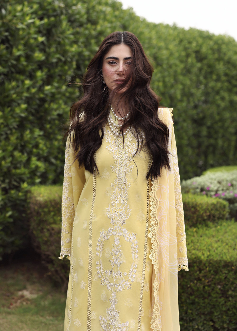 Sardinia Unstitched Embroidered Lawn 3 Piece Suit SRD26ULE Sunlit Trail 1704 - Eid Collection