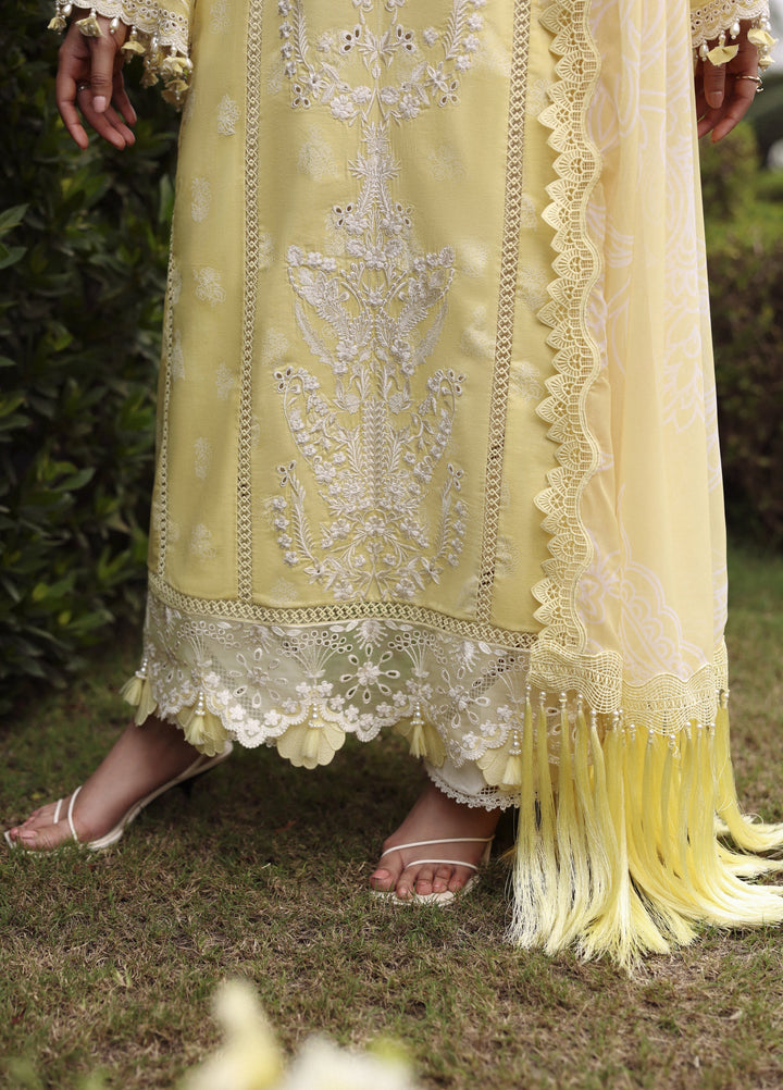 Sardinia Unstitched Embroidered Lawn 3 Piece Suit SRD26ULE Sunlit Trail 1704 - Eid Collection