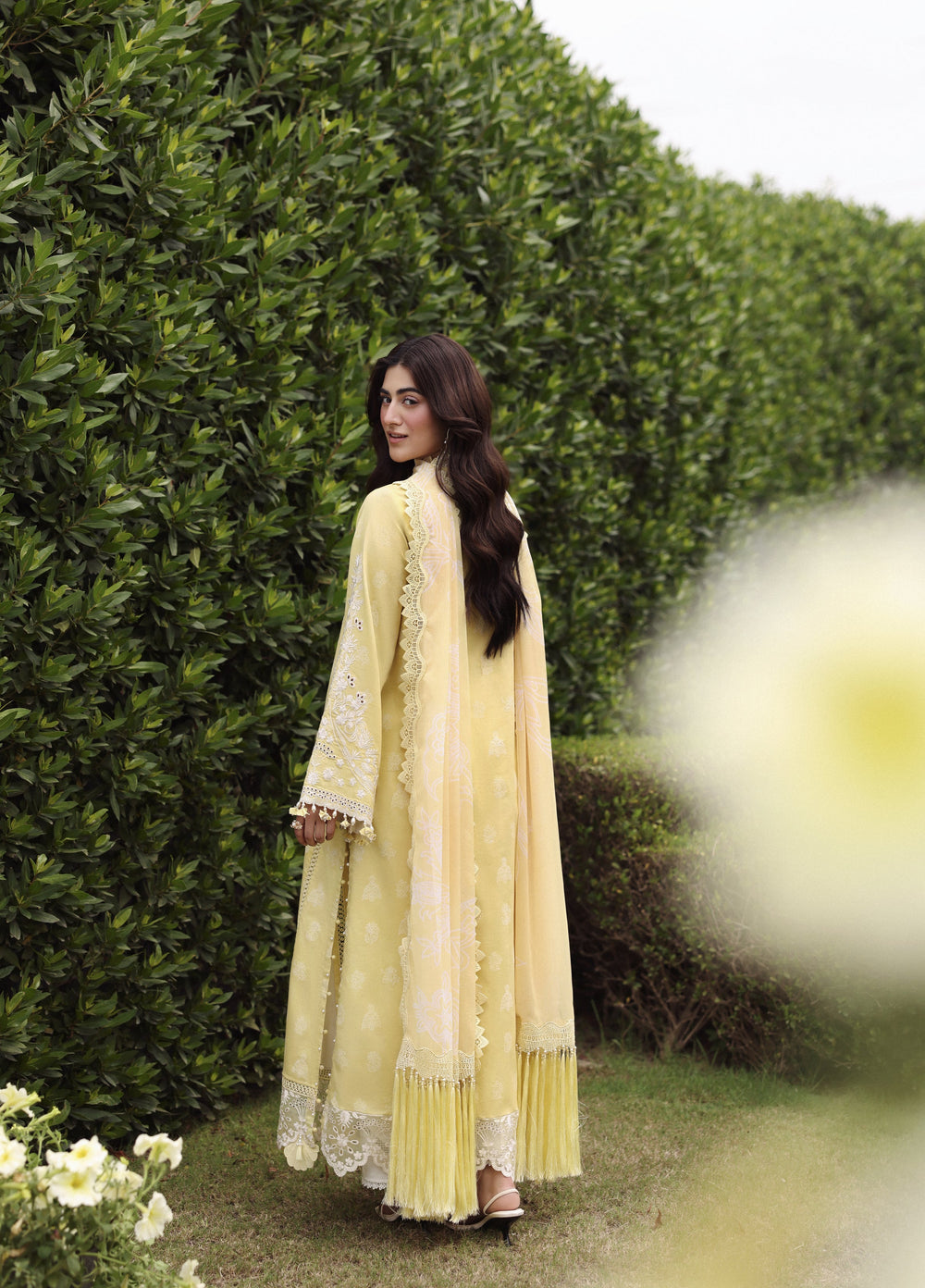 Sardinia Unstitched Embroidered Lawn 3 Piece Suit SRD26ULE Sunlit Trail 1704 - Eid Collection