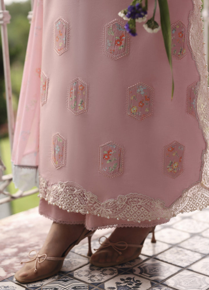 Sardinia Unstitched Embroidered Lawn 3 Piece Suit SRD26ULE Rose Ridge 1703 - Eid Collection